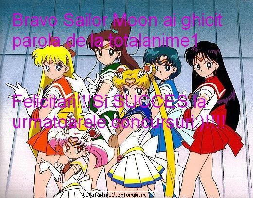 o si ochiul era a lui mars sailor mars diploma sailor moon: ghicaste parola