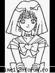 a8 sailor saturn cu sailor moon si celelalte